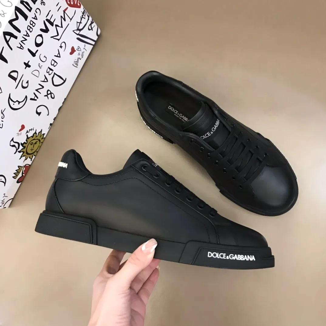 Men's shoes: 400💰DG high-end boutique men's casual sports shoes! Imported original cowhide, imported original hardware, exquisite and luxurious, super A level! Compared with the genuine product at the counter, the version is no worse at all! Size:38-44, customized 45